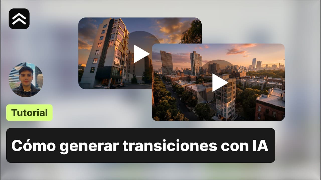 Tutorial en YouTube: crea una transición de video entre dos renders