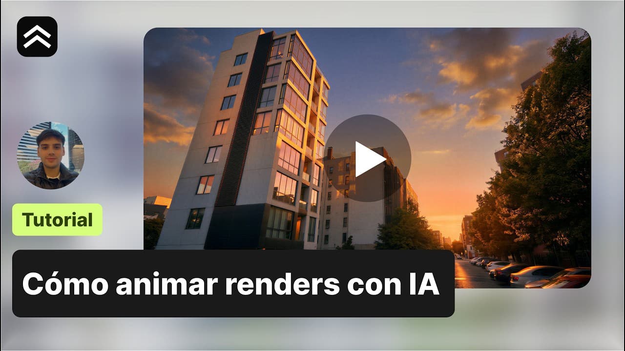 YouTube tutorial: animate a render
