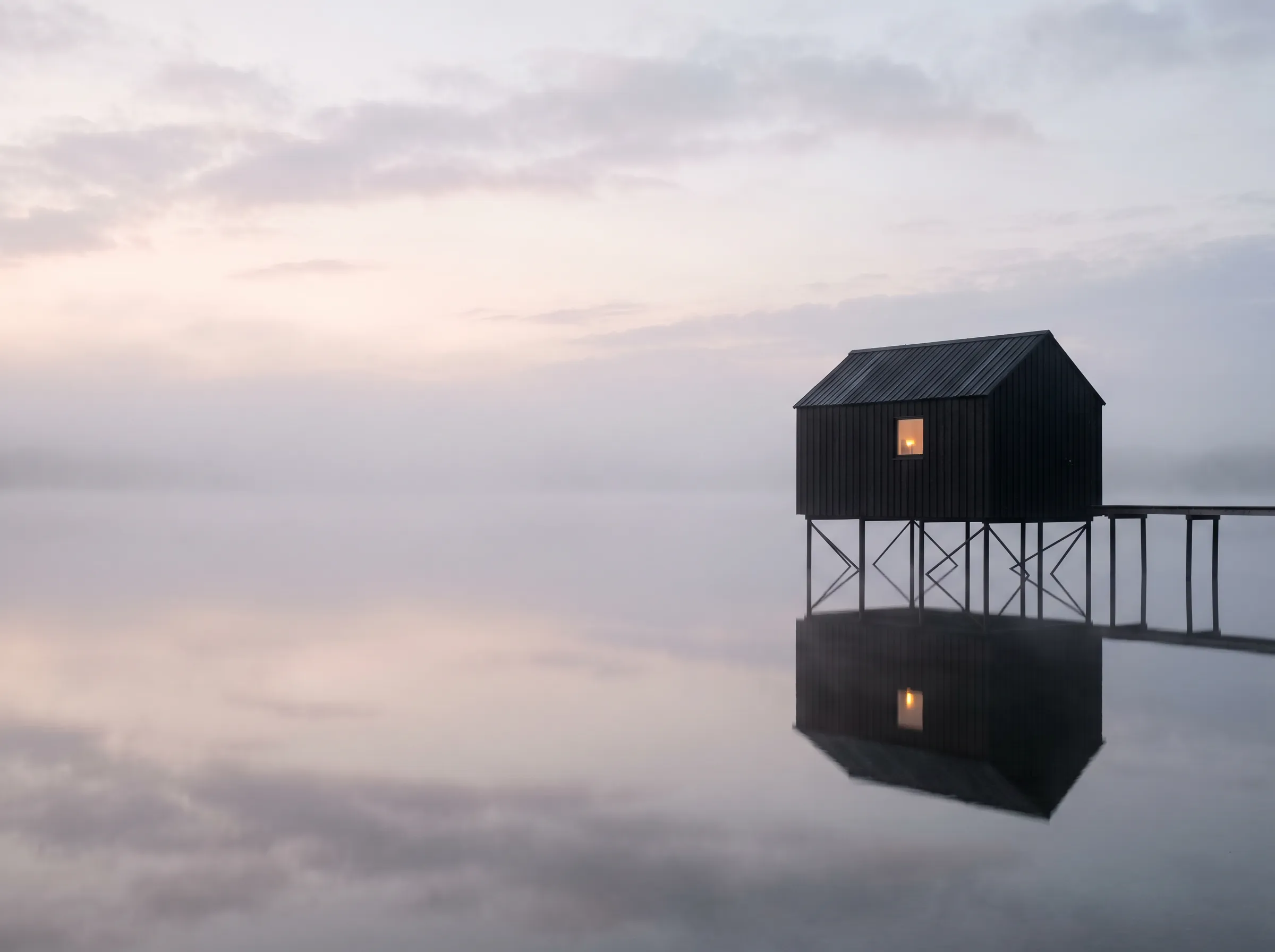 Lake cabin