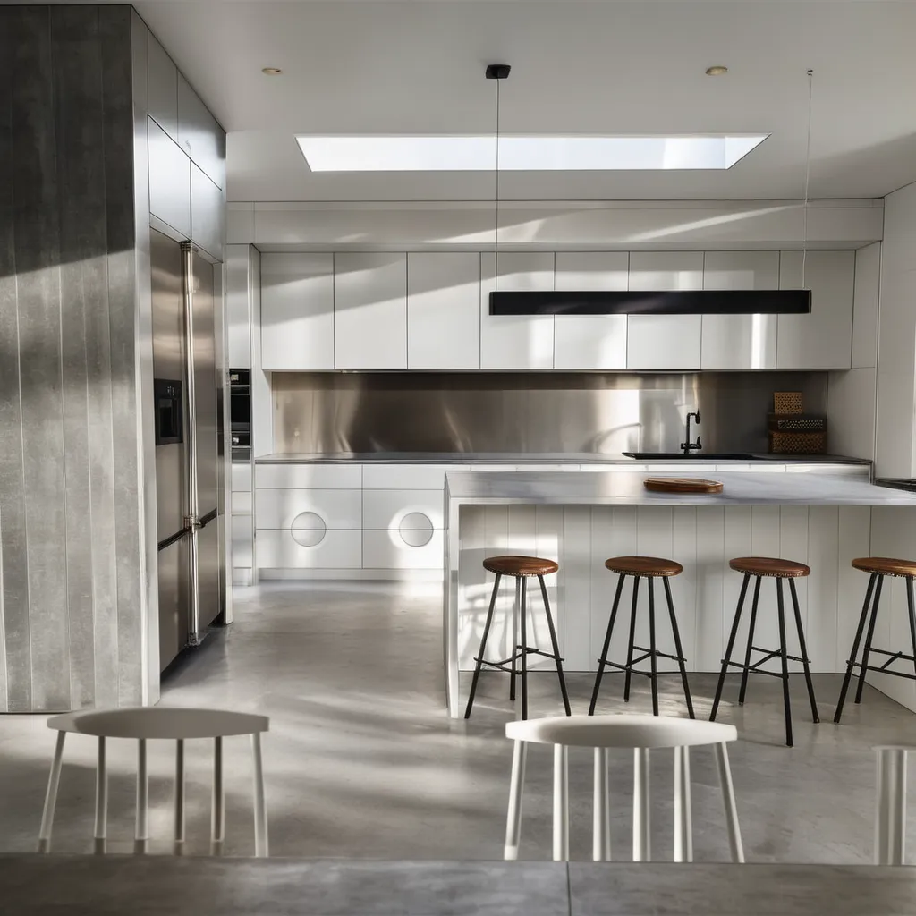 Render de cocina generado con inteligencia artificial en Render a House