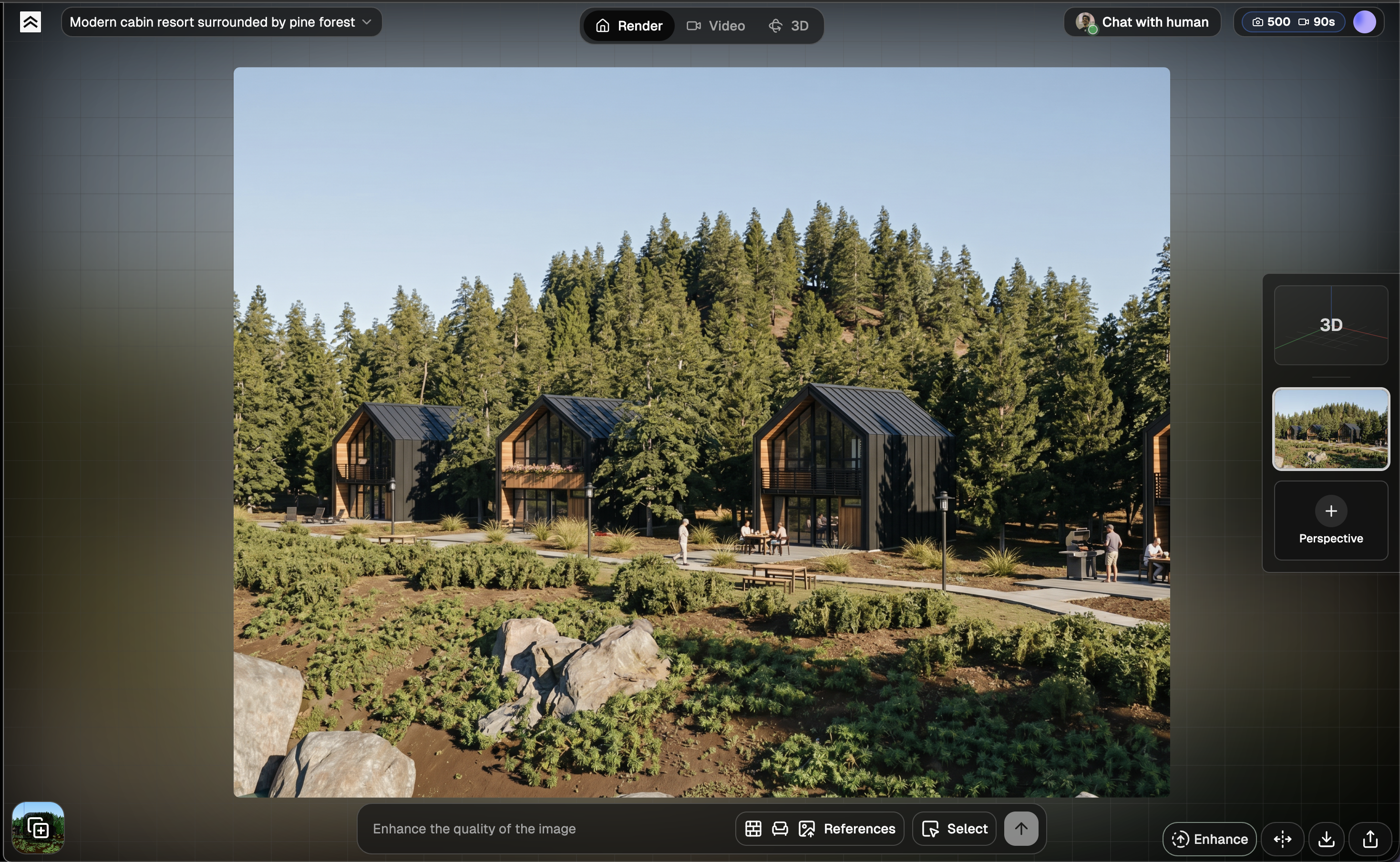 Client-ready architectural render prepared for presentation.