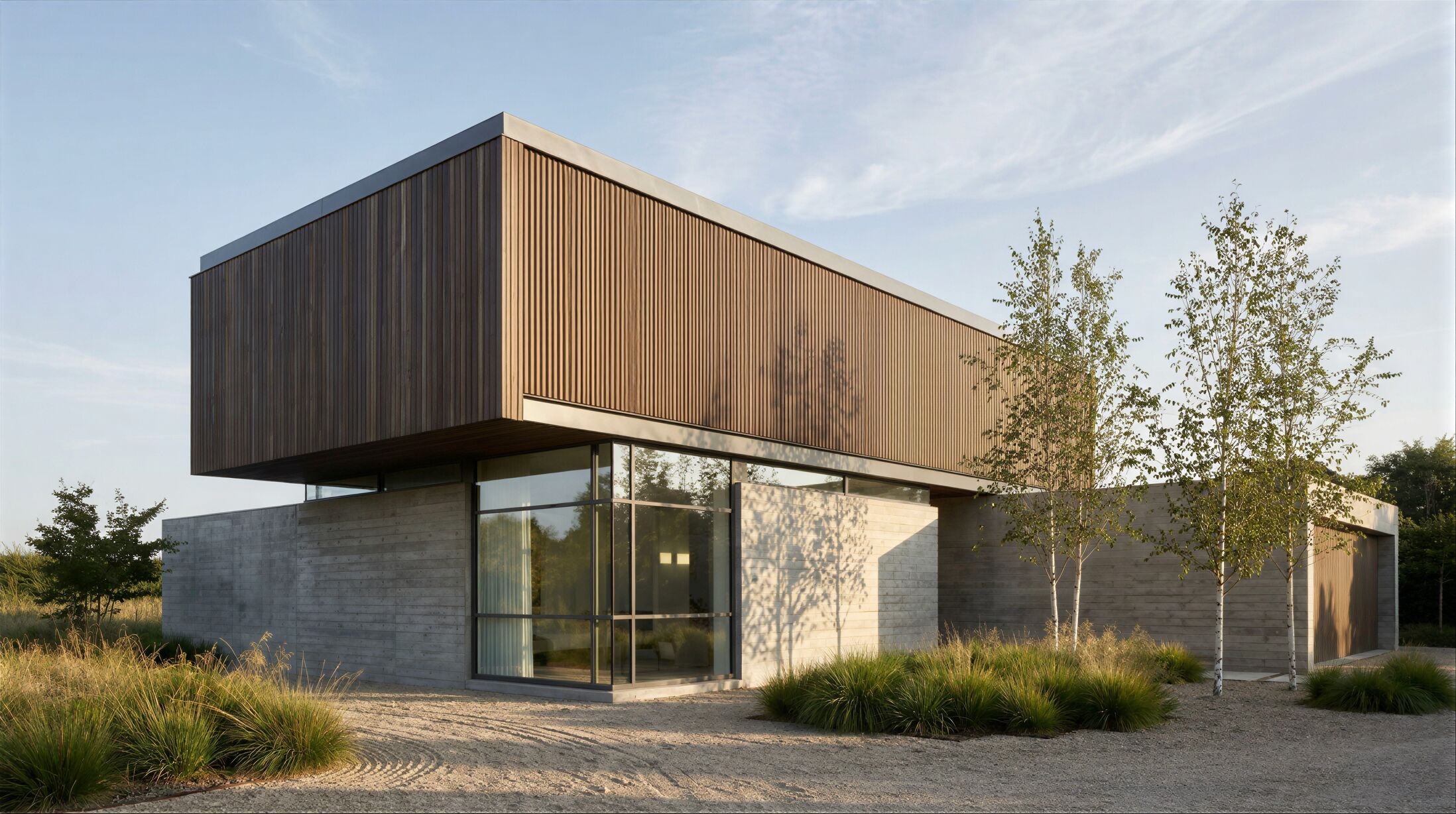 Upscaled architectural image